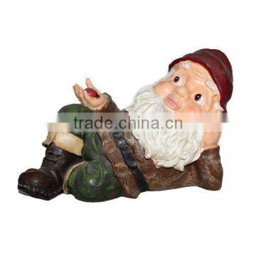 Funny Customized Garden Statue Gnome Resin Craft For Decoration