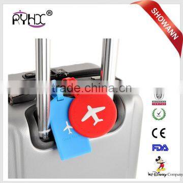 Most popular custom pvc luggage tags for suitcase parts