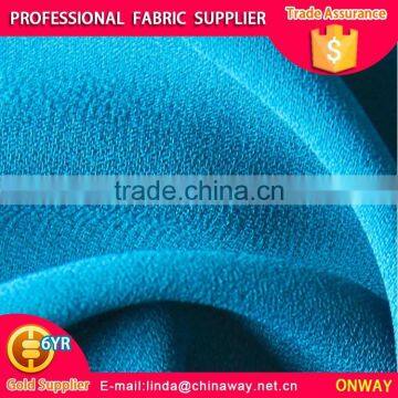 2015 NEW 100% POLY CHIFFON FOR YOUR DRESS SKY BLUE SOLID CHIFFON photo-2