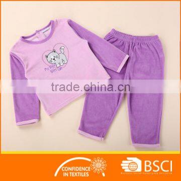 Infant/Kids /Baby Wholesale Warmly Velour Baby Sleep Wear