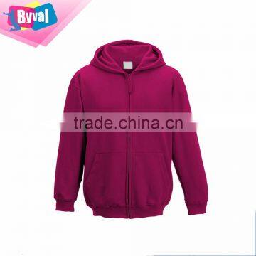 Children Zip Up Hoodies School Uniform Hooded Sweatshirt Plain Hoodie Blank Hoody Custom Logo Wholesale Clothing photo-4