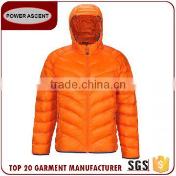 Men Windproof Warm Outdoor Hoody Down Jacket