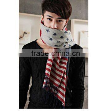 1 pc Spandex Material Couple Design American Flag Fashion Scarf,latest Scarf Design,shawl photo-5