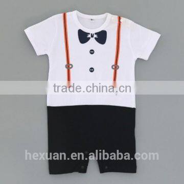 Newborn Baby Clothing Infant Toddler Boys Clothes Short Sleeve Gentle Similar photo-5
