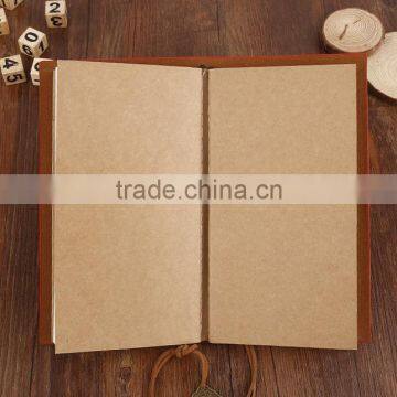 Custom Retro Journal Planner PU Cover Loose Leaf Notebook Removable Inner Pages photo-5