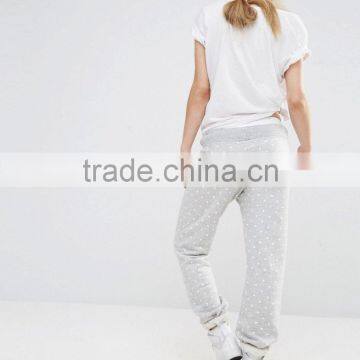 China OEM Mass Factory Cotton Flannel Pajama Pants for Women photo-3