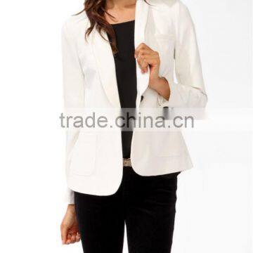 Longline Single Button Blazer