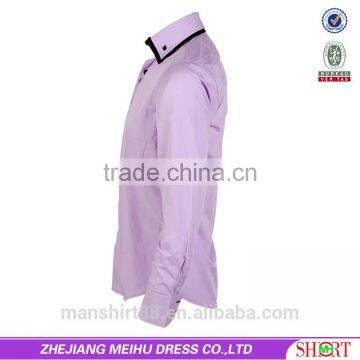 Double Collar Men Shirt Dress Shirt Causal Shirt Special Cuff 2017 photo-5