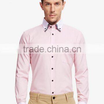 Latest Shirt Designs for Men Double Collar Italian Men Shirt photo-4