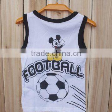 2-10 Years Top/high Quality Tank Top for Kids Boy photo-2