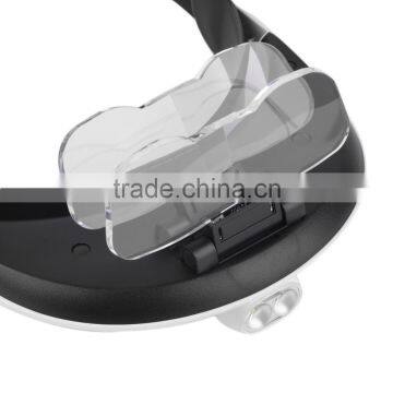 2017 Hot Selling 2 LED Headband Glasses Illuminated Magnifier Loupe Single/Bi-plate Magnifications 5 Lens photo-2