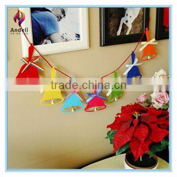 2014 felt bell hanging interior wall party decoration