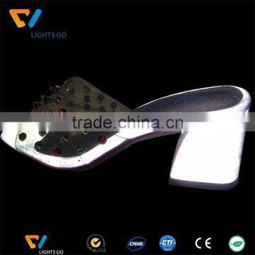 Silver 3m reflective fabric for making high-heeled shoes