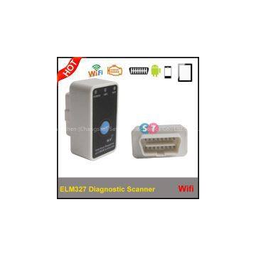New Arrival Code reader Diagnostic Tool Super mini ELM327 WiFi with Switch work  with iPhone OBD-II OBD Can