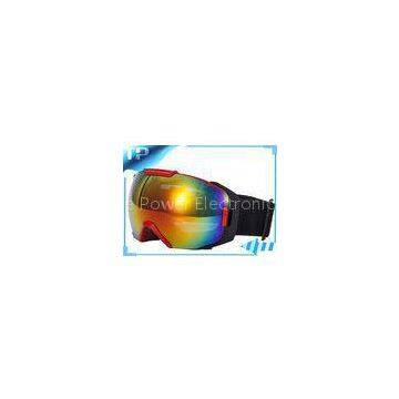 CE Designer Over The Glasses Ski Goggles /  Black Snowboard Goggles For Outdoor