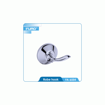 Brass chrome wall mounted towel hook