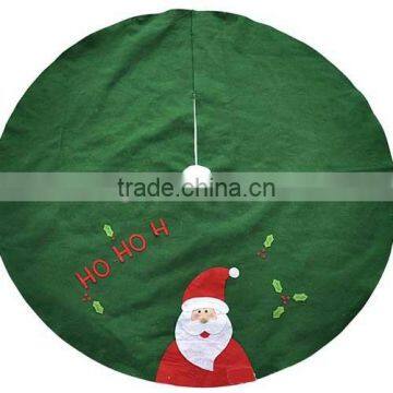 Wholesale Green Christmas Tree Skirts Home Decoration