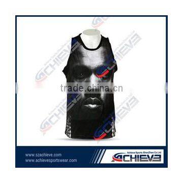 Coolmax men sports underwear vest