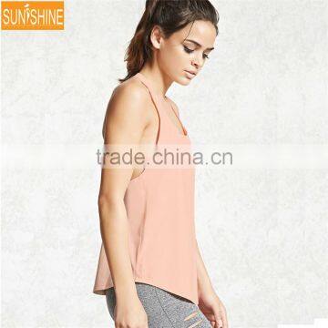 OEM Womens Yoga Tank Tops Gym Athletic Shirts Clothes Running Cami Vest photo-3