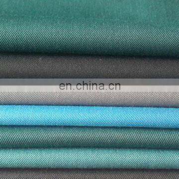 worsted polyester wool serge fabric for men suiting