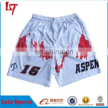 White plain men briefs shorts men's shorts custom sublimation 3d print shorts