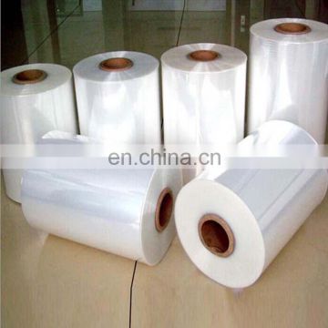 Eco-firendly wholesale highquality PVC/PE,/POF folding clear heat shrink plastic film