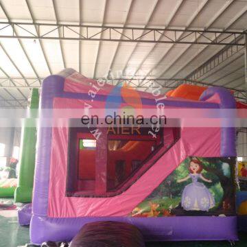 New Design inflatable sofia bouncer slide,Inexpensive slides,kids slide