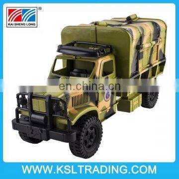 Military Fighter Truck Toy With Various Shooting Sounds and Light, Mini Army Soldier Included photo-5