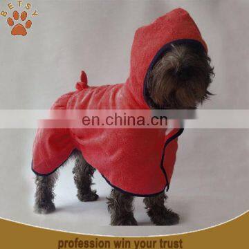 highly absorbent super baby dog hooded towel drying