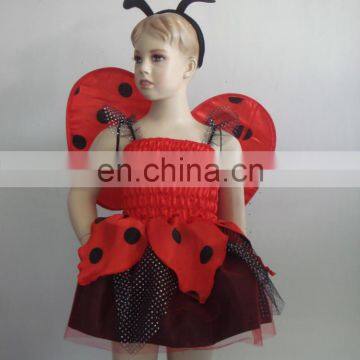 Halloween Kids Children baby girl ladybug costume KC-0043