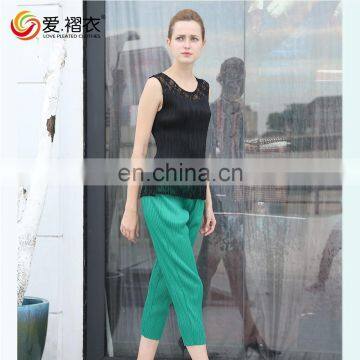 2017 Top Selling Summer Wear Solid Color Tops Female Lace Blouses photo-2