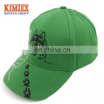 Hot Sell Custom Promotional Embroidery Cotton 6-panel Baseball Cap