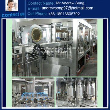 Automatic Mineral Water/Juice Bottle Washing Filling Capping Machine Zhangjiagang Price photo-4