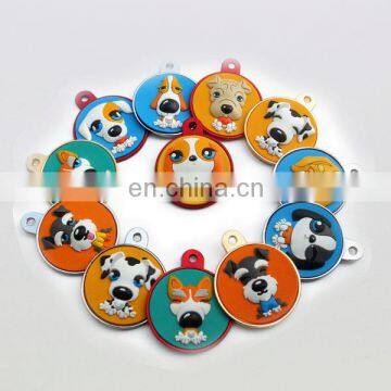 Custom design printing epoxy dog name tag with your logo