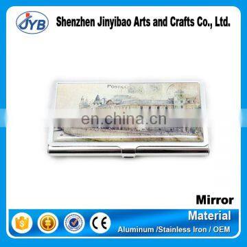 high- end give away custom landscape painting cosmetic mirrors