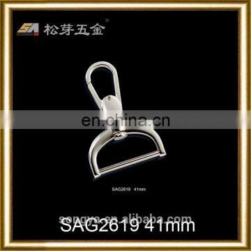 Matt Surface Zinc Alloy Turn Sanp HookFor Handbag, Plated Turn Snap Hook Buckle photo-2