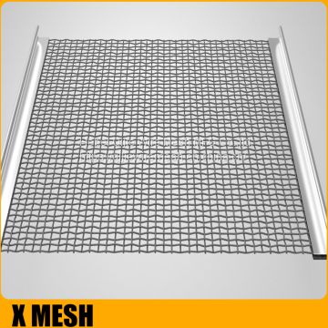 Round , Square , Hexagonal Perforated Vibrating Screen Mesh