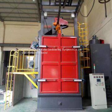 Hook shot blasting machine，Single hook or double hook can be selected.