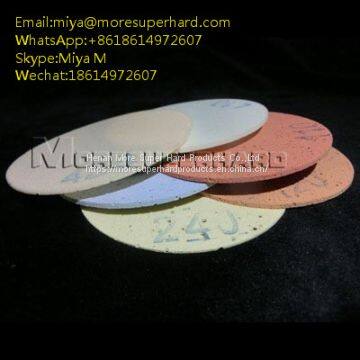 Polyurethane (PU) Polishing Pad for glass LED precision optics miya@moresuperhard.com