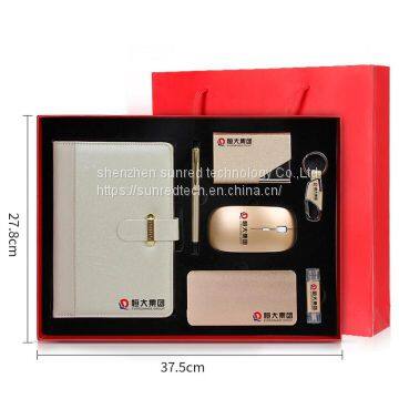 Electronic Gift Set Custom 6 in 1 Corporate Gift Set With Notebook Power Bank photo-4