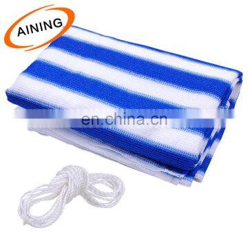 Blue and white Shade net screen Mesh Netting canopy sun cover sail