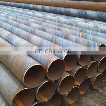 Round Erw Spiral Welded Steel Pipes Hollow Section