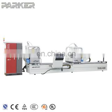 Automatic lubeication Double heads cnc cutting saw for aluminum profile Used for cutting aluminum doors