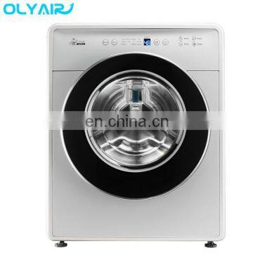 A++ 3Kg mini front loading washing machine with Blue, pink and white color