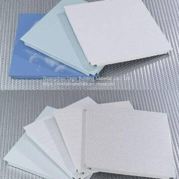 Roll Coating Wave Type Aluminum Buckle Ceiling Shopping Mall