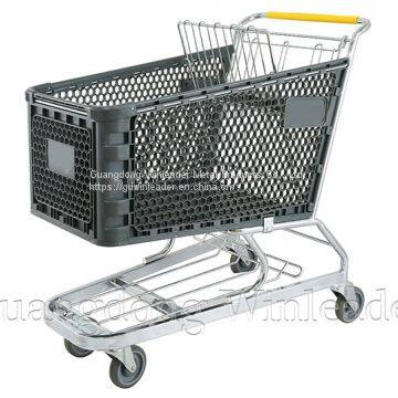 YLD-PT180-1FB Plastic Shopping Cart