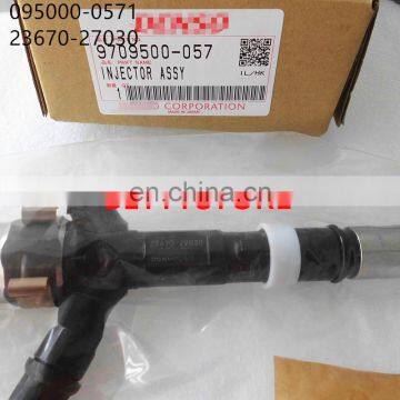 Original and new  common rail injector095000-0571, 23670-27030