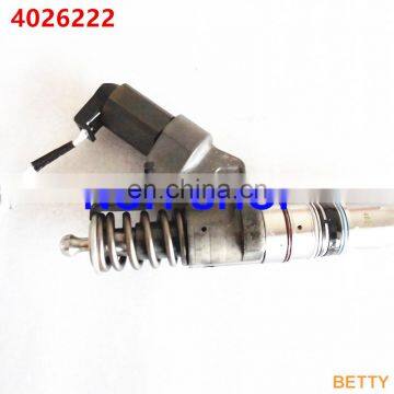 Genuine and original Hot sale QSM diesel engine parts common fuel rail injector 4026222