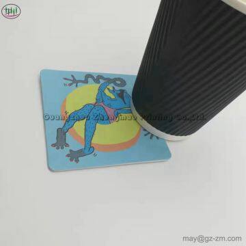 Square Absorbent Paper Coaster photo-2