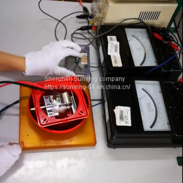 Manual Red Fire Bell Outdoor Fire Alarm Bell 24vdc With Back Box photo-3